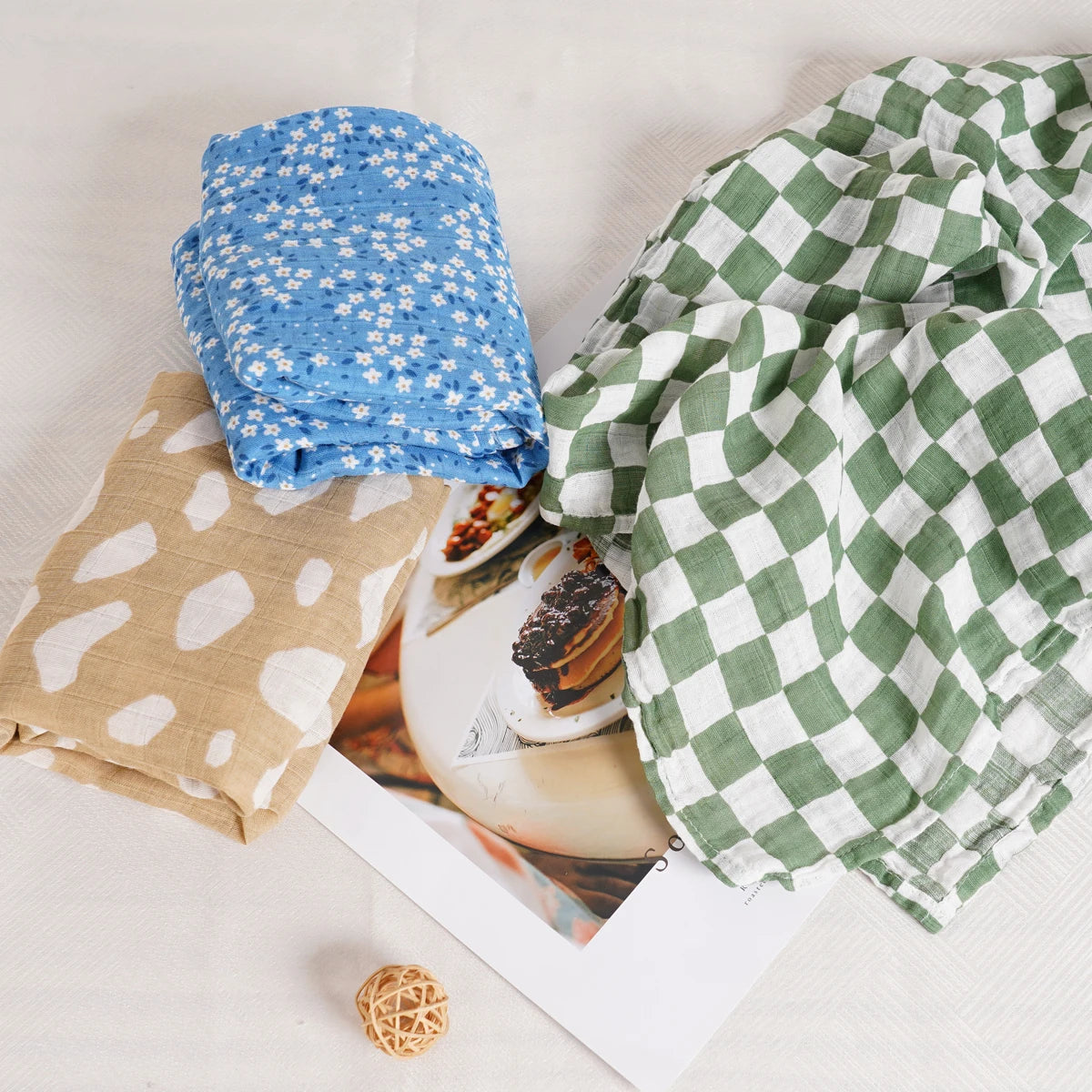 Muslin Swaddle Newborn Wrap Blanket