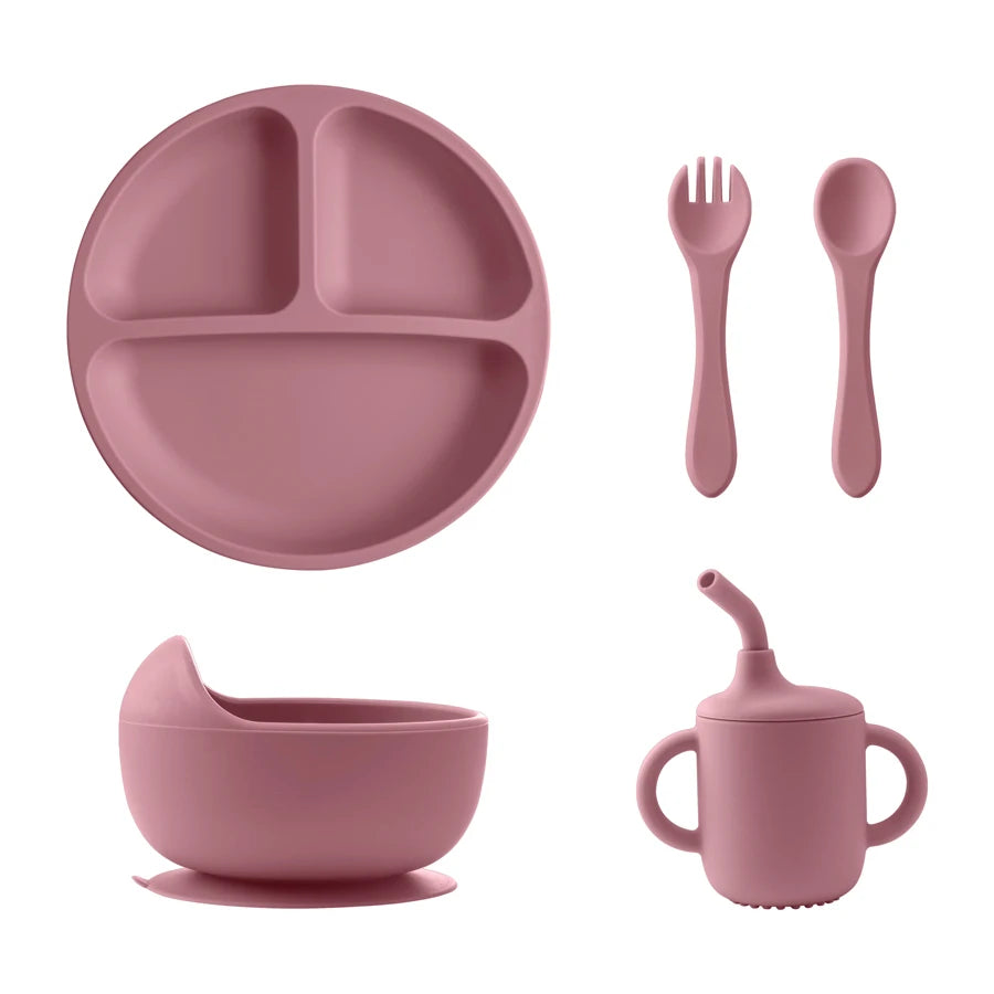 Baby Silicone Tableware Set