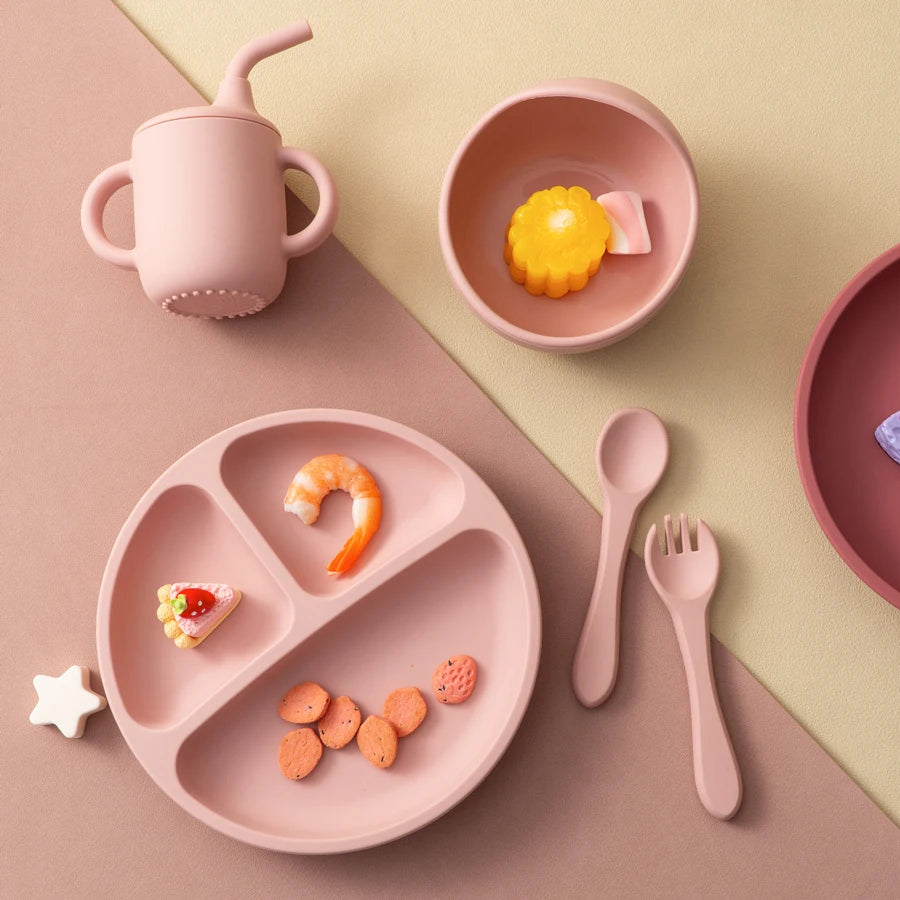 Baby Silicone Tableware Set