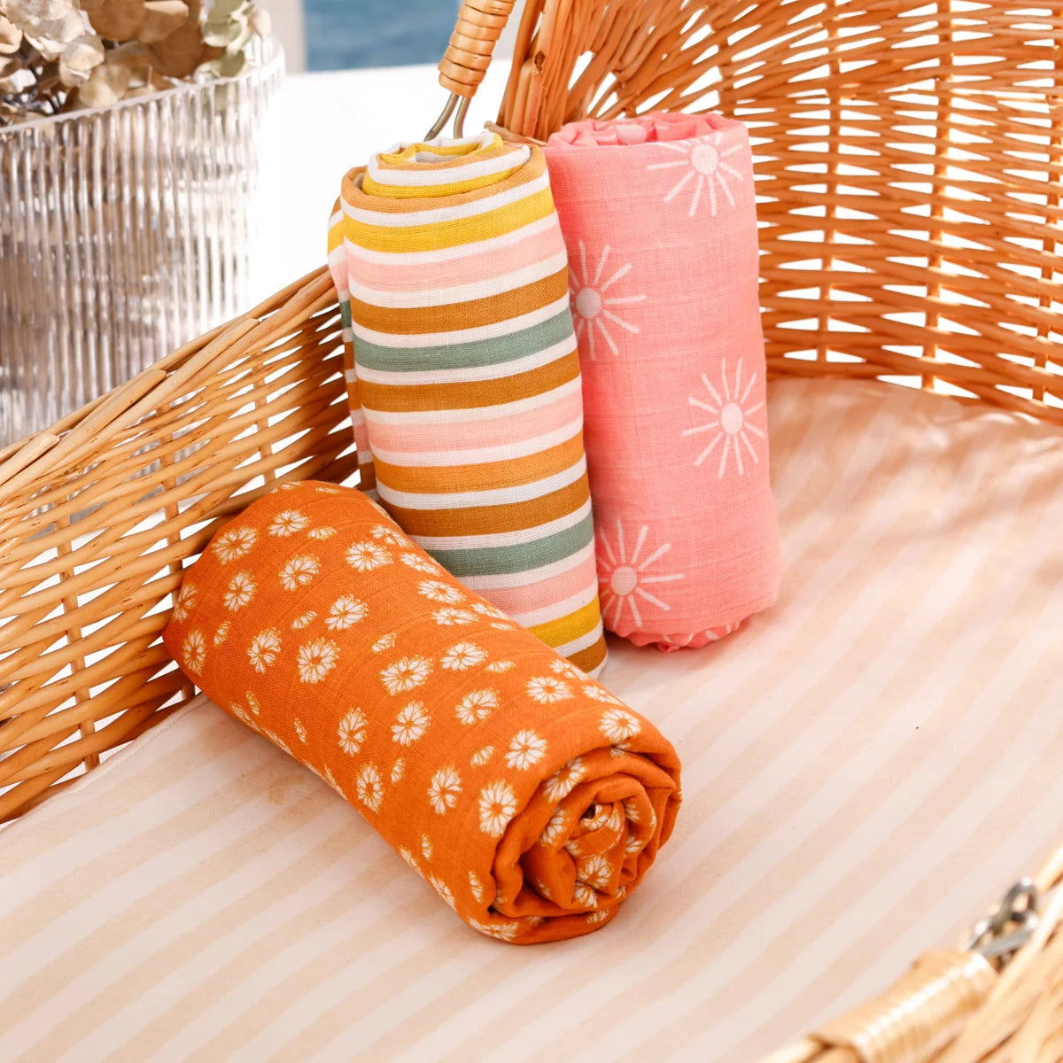 Muslin Swaddle Newborn Wrap Blanket