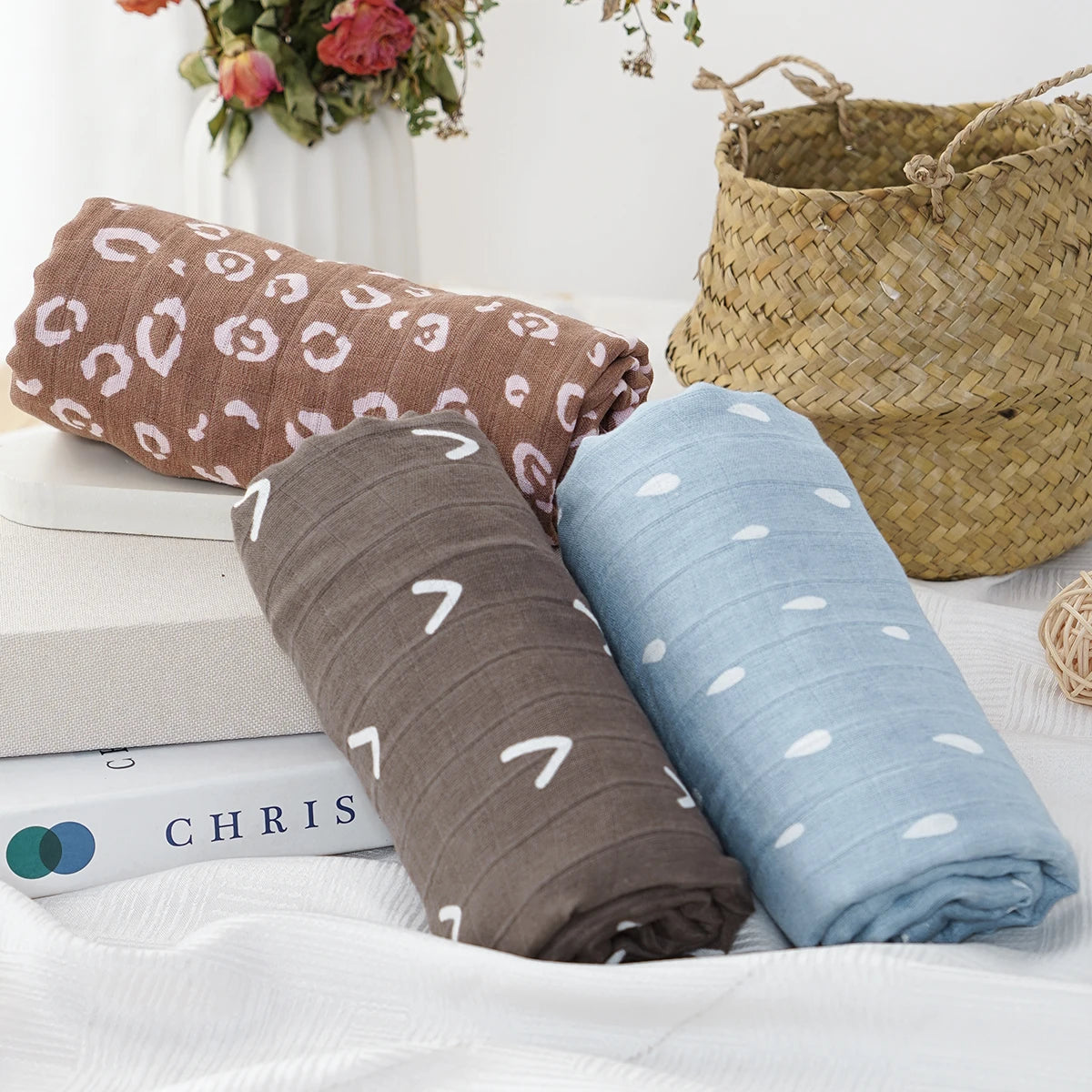 Muslin Swaddle Newborn Wrap Blanket