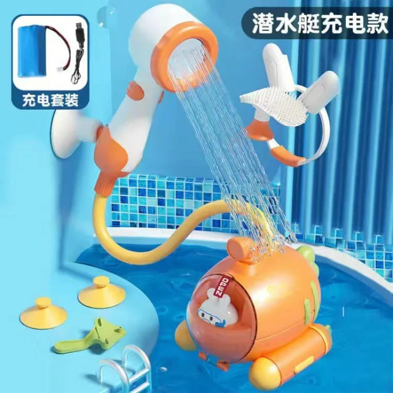 Radish Submarine Shower Baby Bath Toy