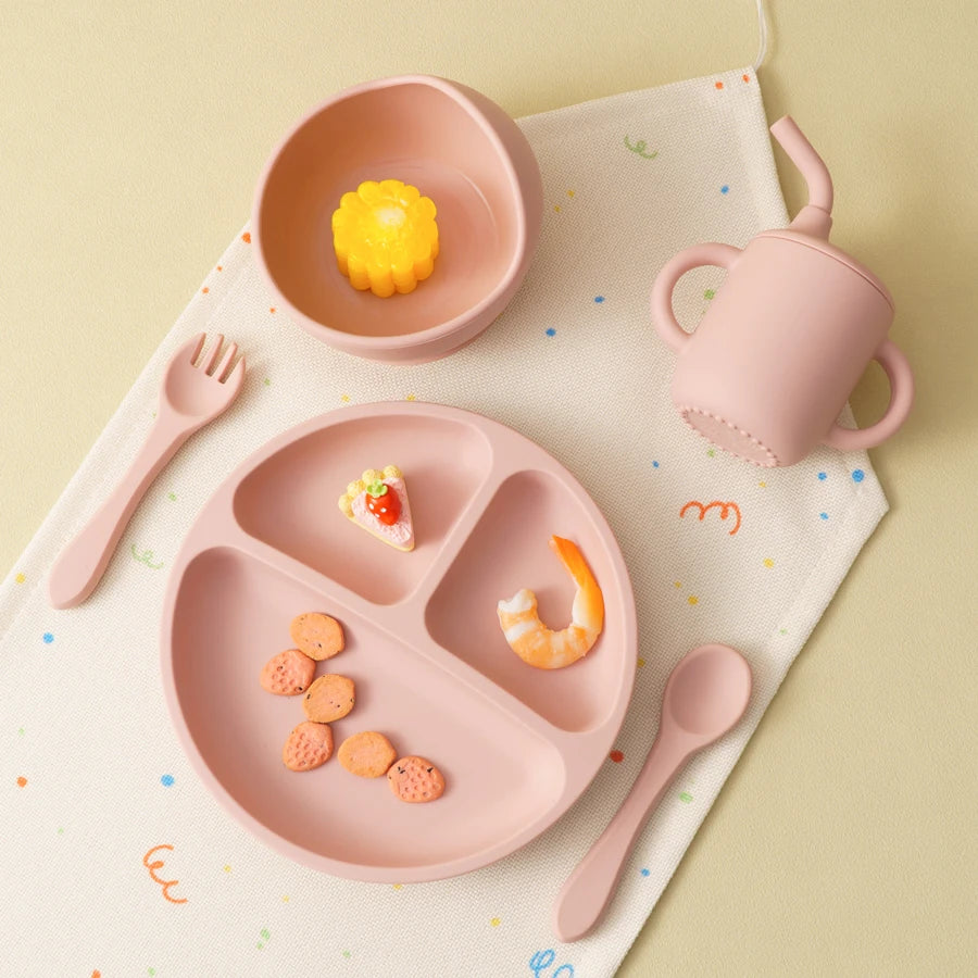 Baby Silicone Tableware Set