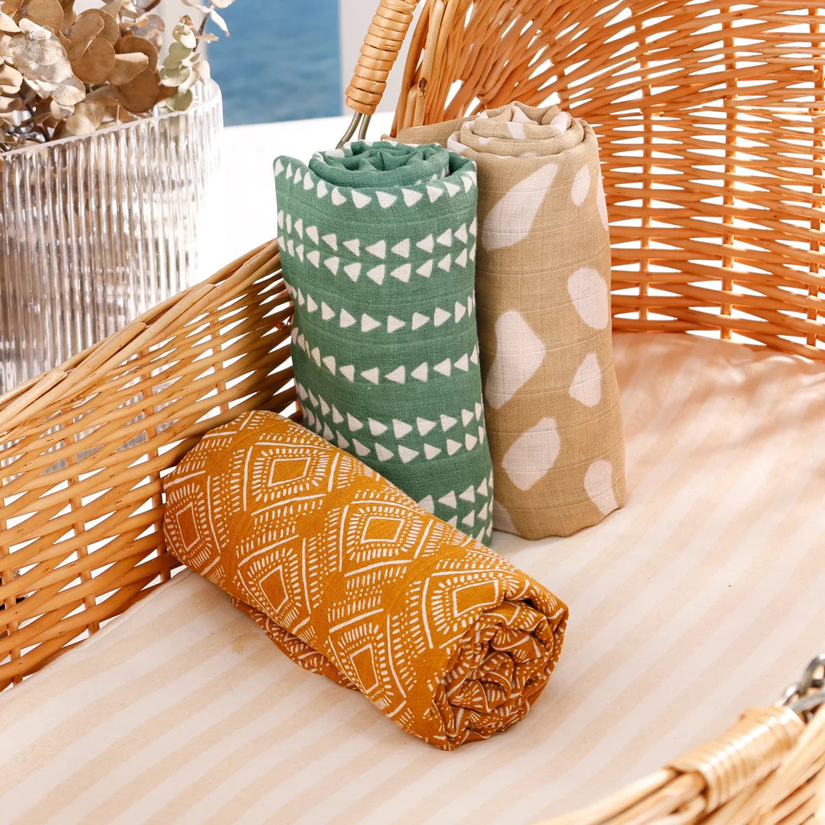 Muslin Swaddle Newborn Wrap Blanket