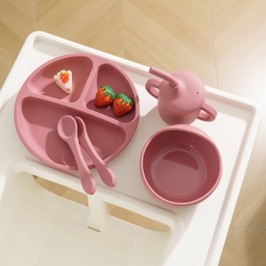 Baby Silicone Tableware Set