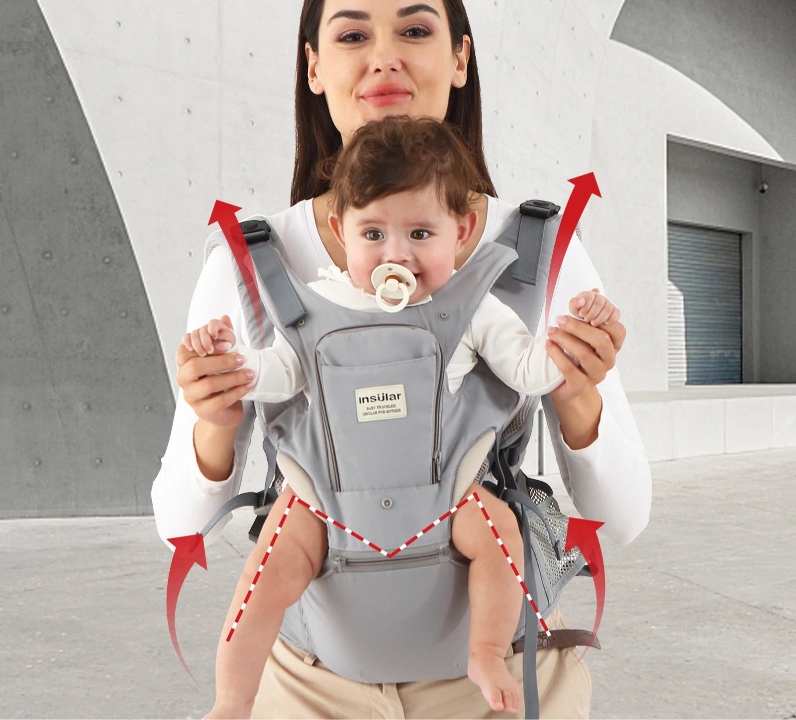 3 In 1 Baby Multi-functional Carrier